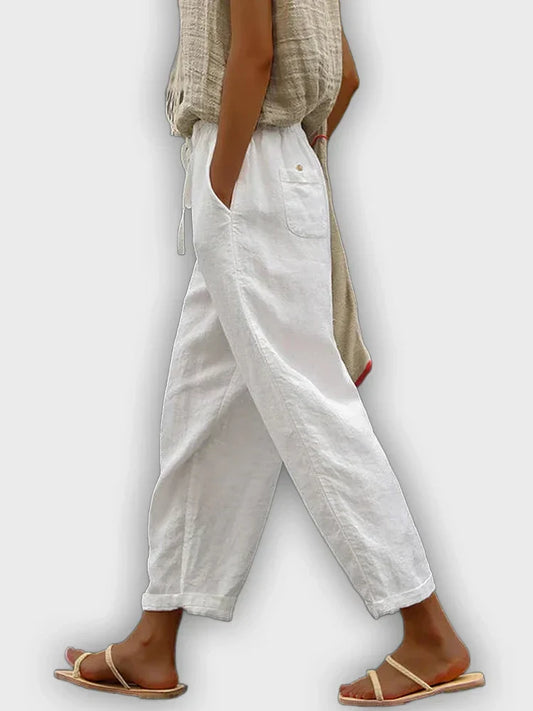Comfortable Pure Cotton Pants in Elegant Design