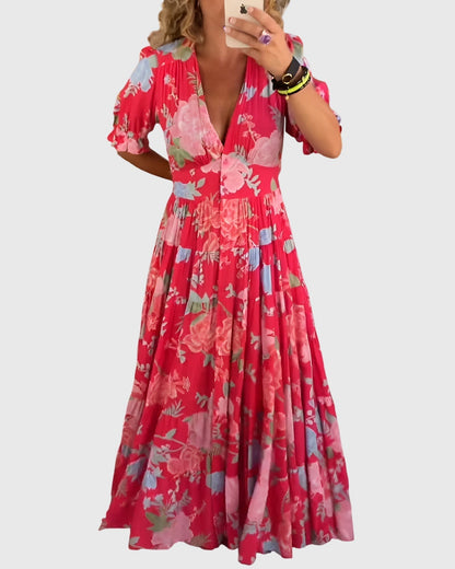 Dors | Summer Floral Dress with Elegance Pratica