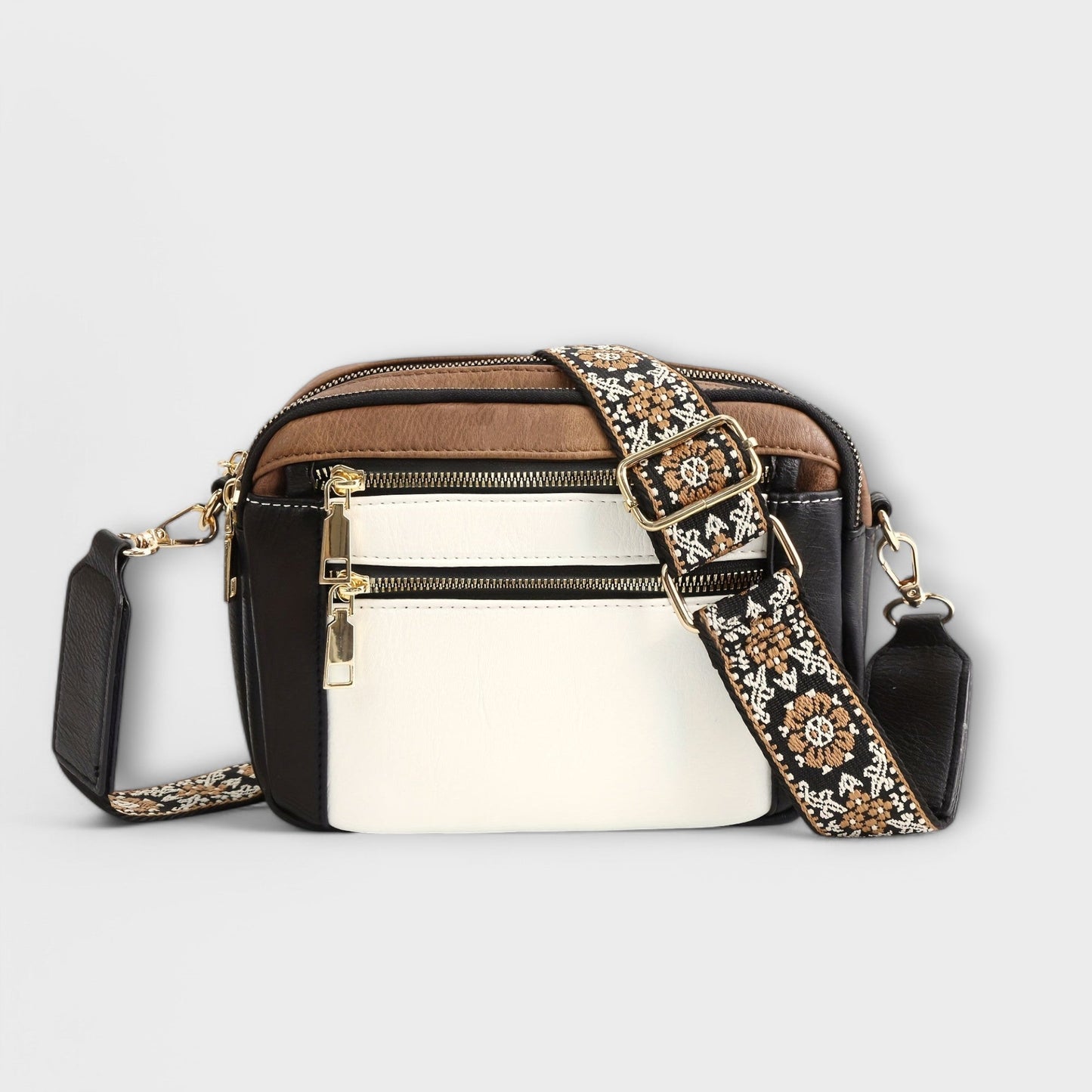 Retro Plant Leather Side Bag for Women - Laura Bag