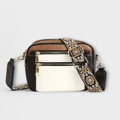 Retro Plant Leather Side Bag for Women - Laura Bag
