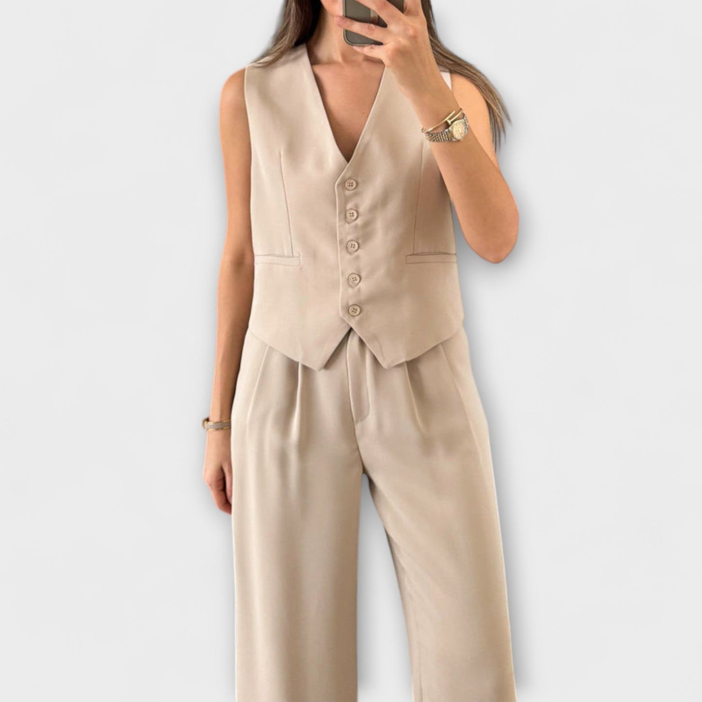 Valena – Set with a Vest in Urban Sandton