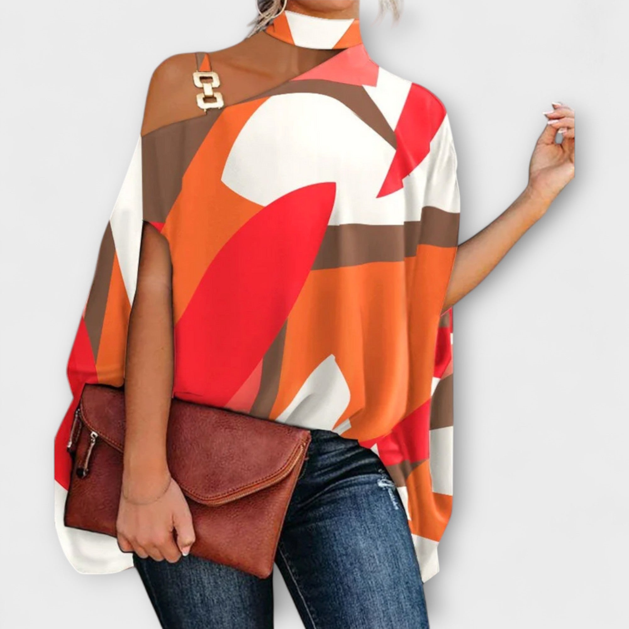 Off-Shoulder Women's Shirt - Comfortable and Elegant for Any Occasion