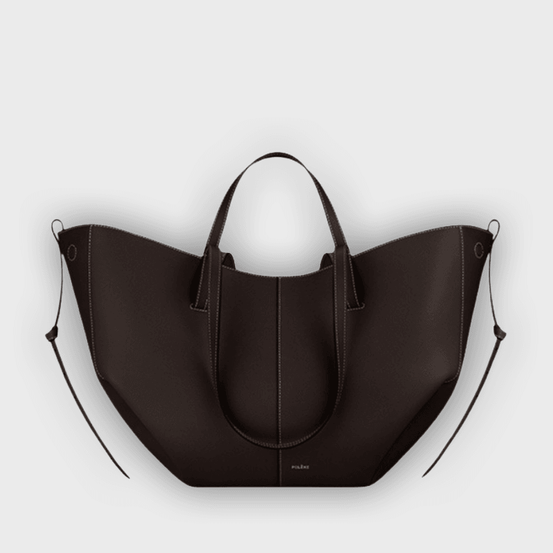 Stylish Carry Bag with Side Pleats