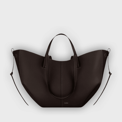 Stylish Carry Bag with Side Pleats