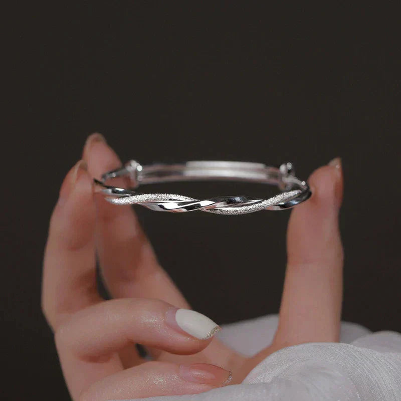 Modern and Elegant Silver Bracelet