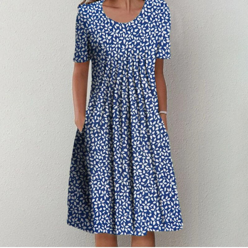 Amalia – Elegant Belly Dress with Layers