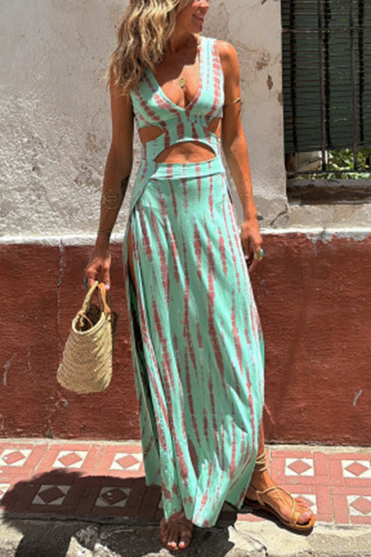 Bianca - Cut-Out Dress with Deep Cut