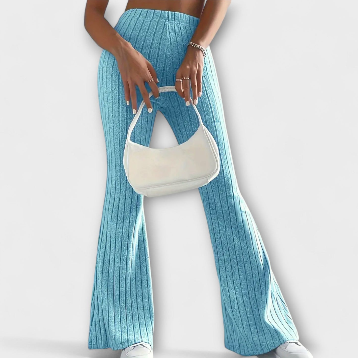 Elegant Women's Pants with Highlighted Cut
