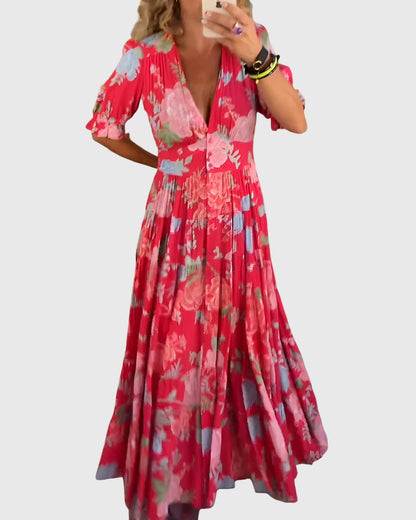 Dors | Summer Floral Dress with Elegance Pratica