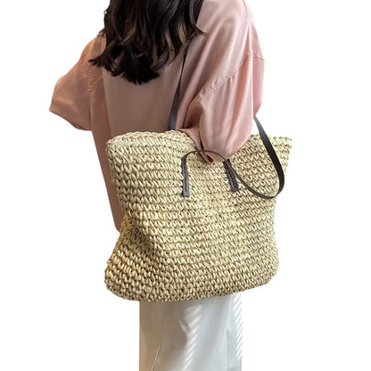 Laura's Woven Carry Bag - Functionality and Elegance