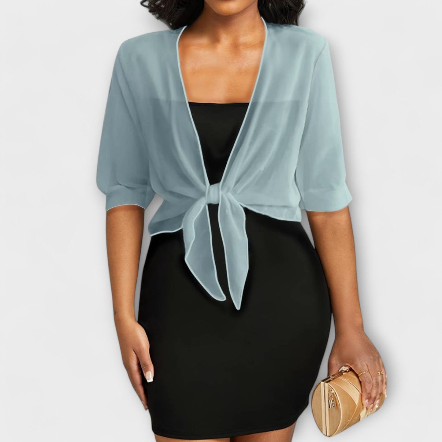 Olivia Open Front Shirt - Comfort and Elegance