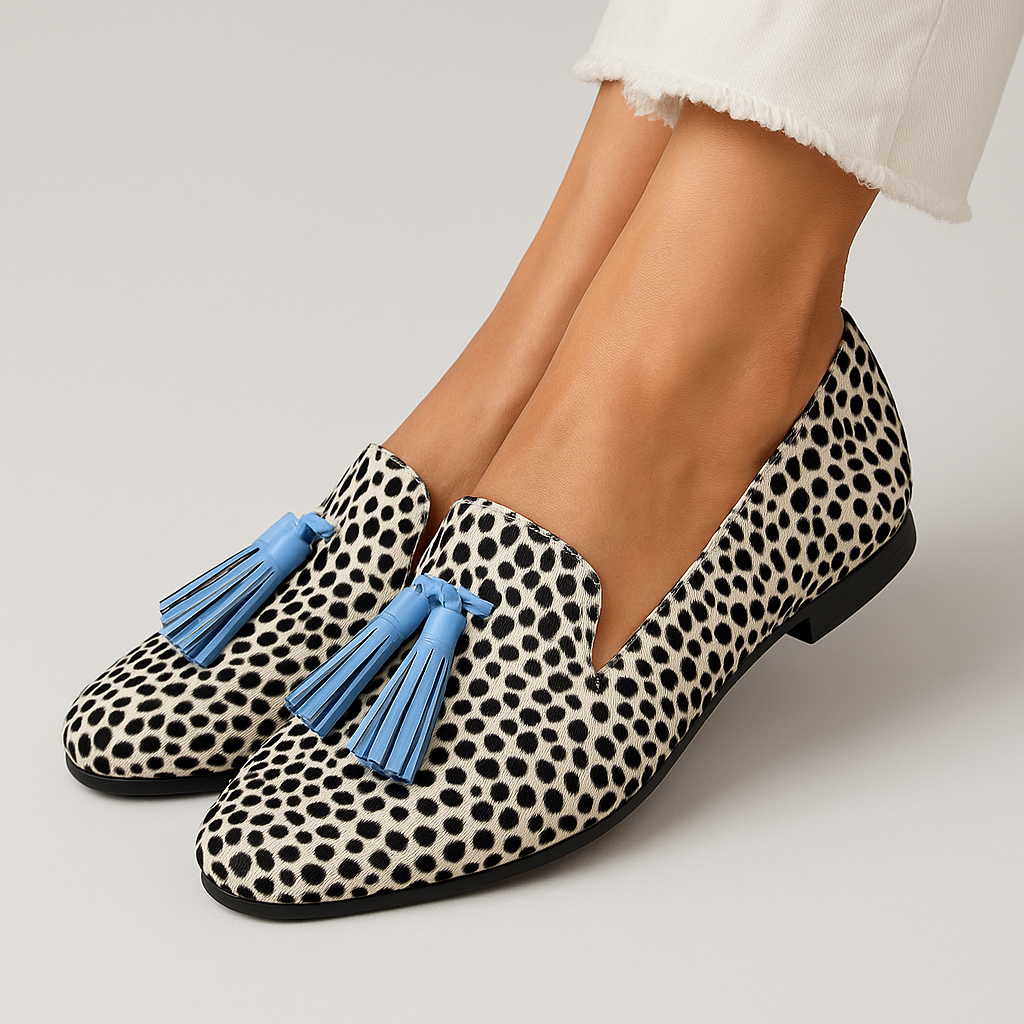 Mira | Loafer Shoes with Pom Poms