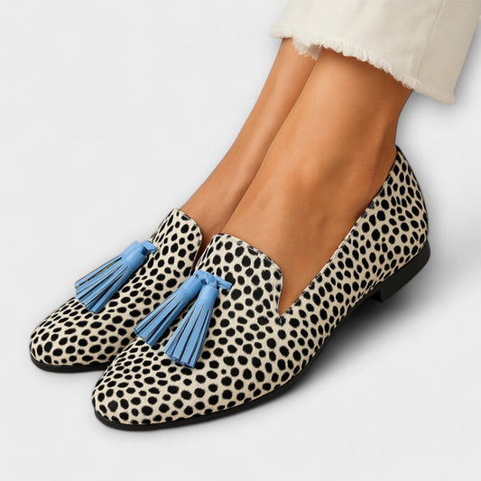 Mira Sneakers with Straps and Polka Dot Pattern