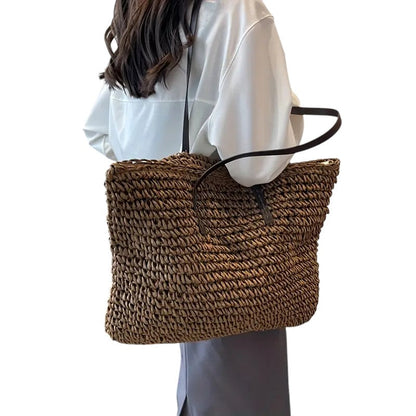 Laura's Woven Carry Bag - Functionality and Elegance