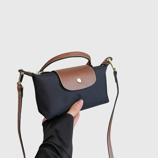 "Giulia" | Elegant Side Bag in Nylon.