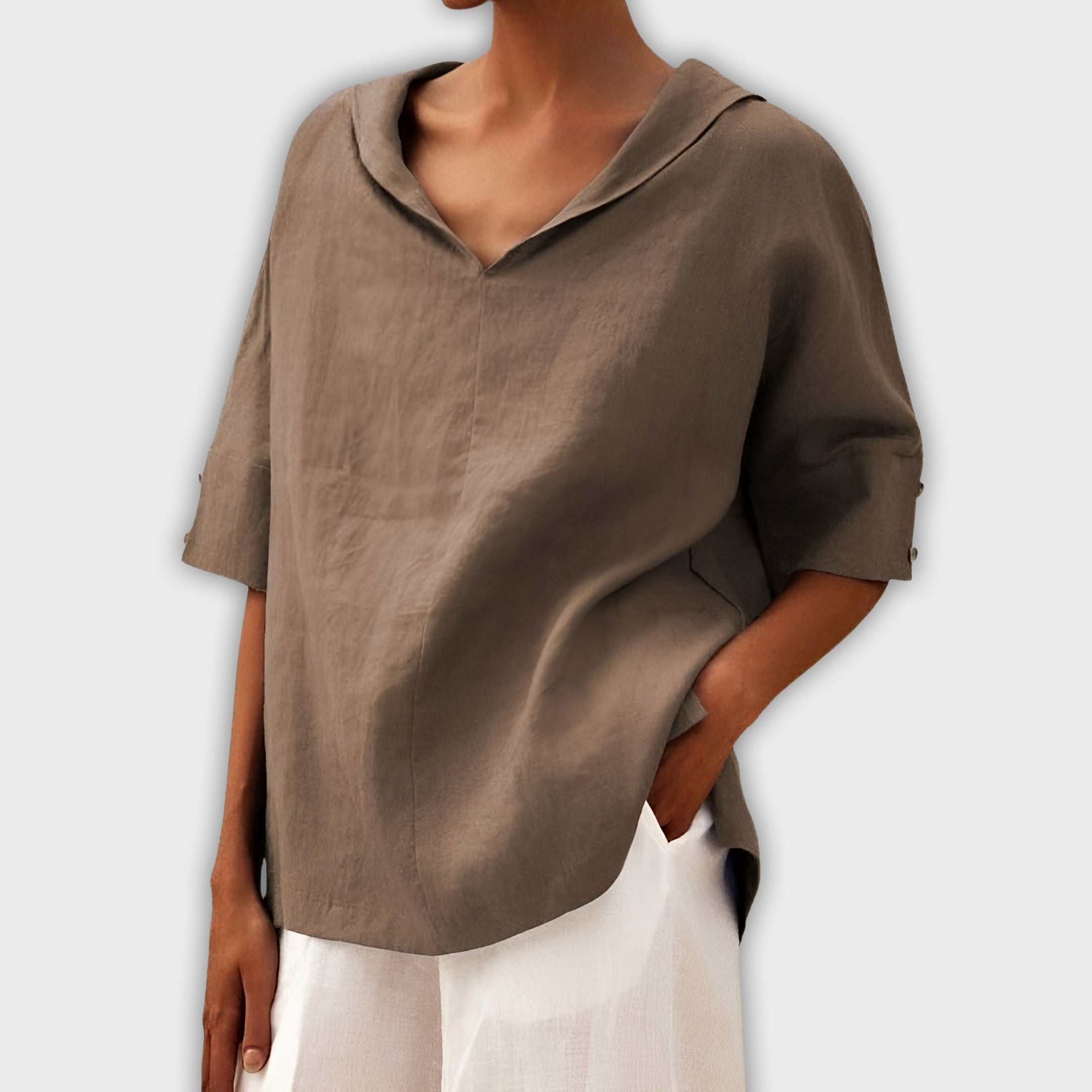 Light Linen and Cotton Shirt Liki™ - Elegant and Comfortable for Every Occasion