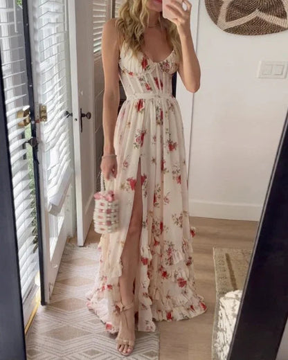 Sonia | Midi Dress with Floral Print