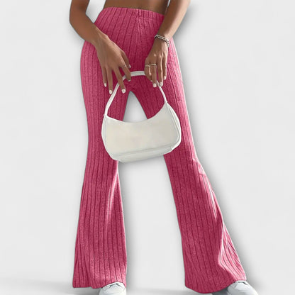 Elegant Women's Pants with Highlighted Cut