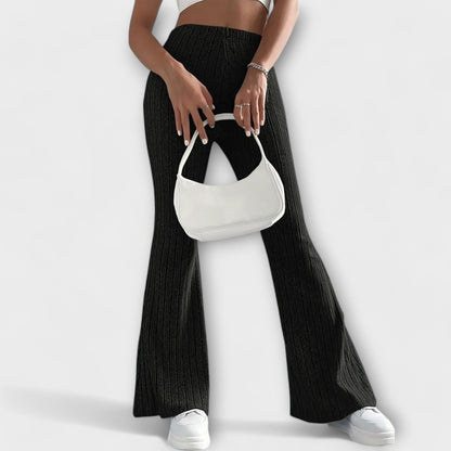 Elegant Women's Pants with Highlighted Cut