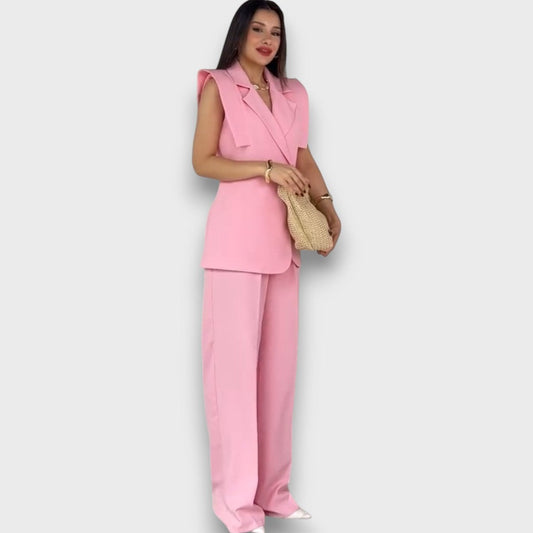 Olanda – Set with Oversized Blazer and Wide Pants