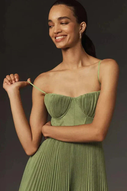 Isabella | Midi Dress with Tulle Springs