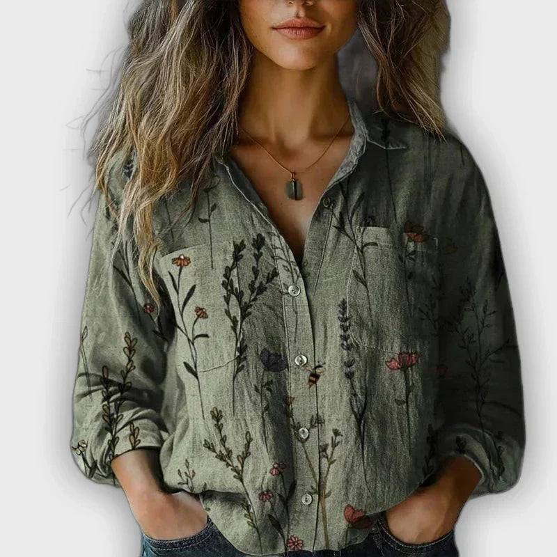 Printed Vintage Nibs Shirt