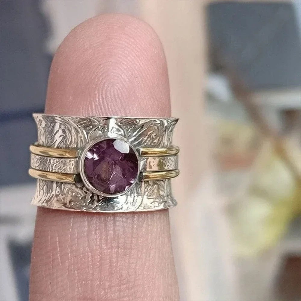 Bohémian Crystal Meditation Ring