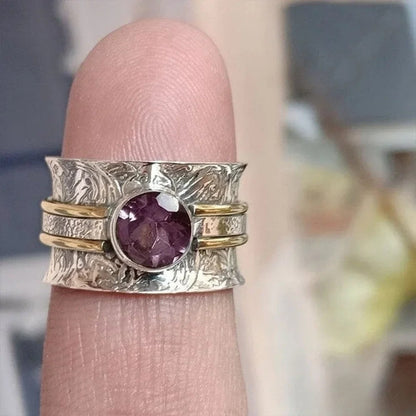 Bohémian Crystal Meditation Ring