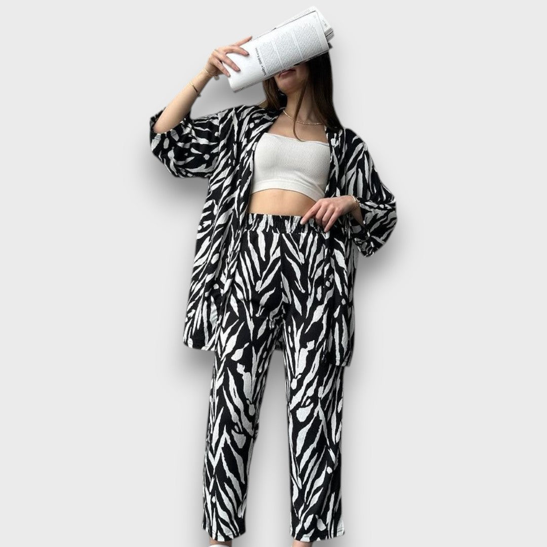 Zana – Zebra Print Set