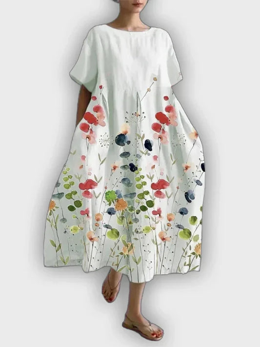 Liliana Floral Light Dress for Summer Events