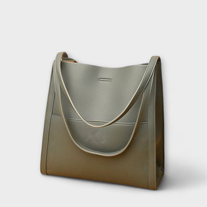 Handmade Leather Tote Bag - The Laura - Classic and Comfortable Tote