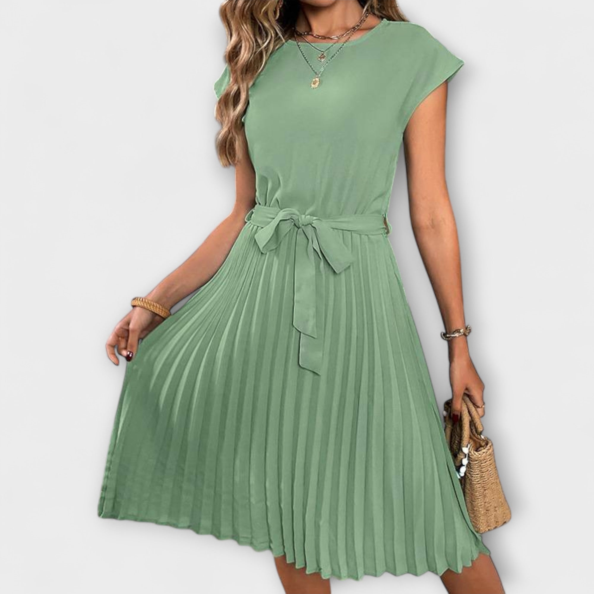 Elegant Midi Dress for Women - Comfort and Style for Every Occasion