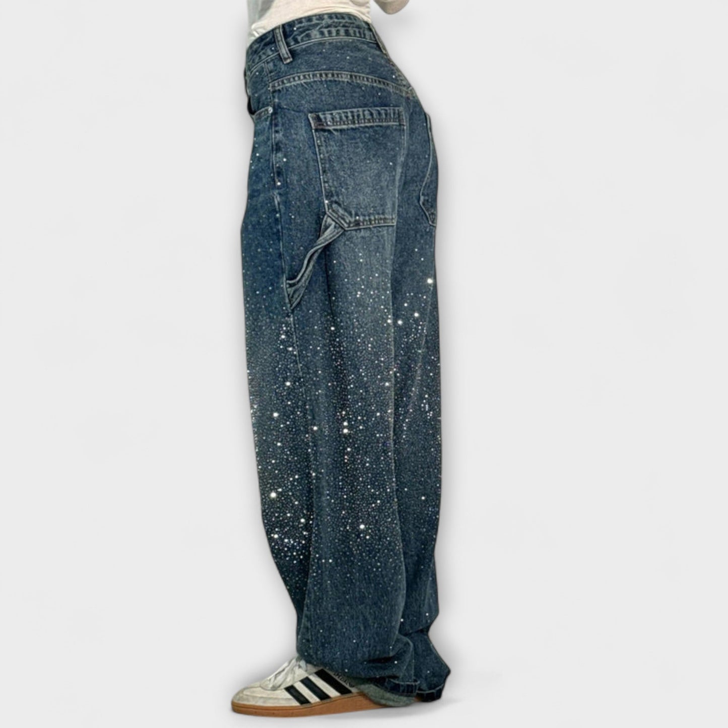 Balloon Carpenter Jeans for Women - Comfort and Unique Design