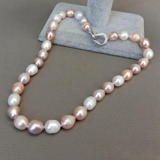 Colorful Pearl Necklace - Laura