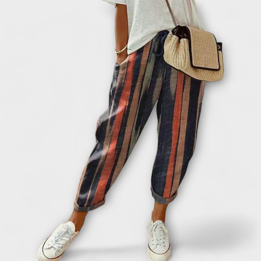Comfortable and Modern Cotton-Linen Pants