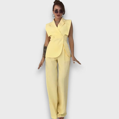 Olanda – Set with Oversized Blazer and Wide Pants