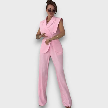 Olanda – Set with Oversized Blazer and Wide Pants