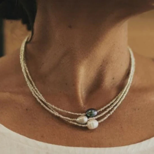 Handmade Vintage Pearl Necklace