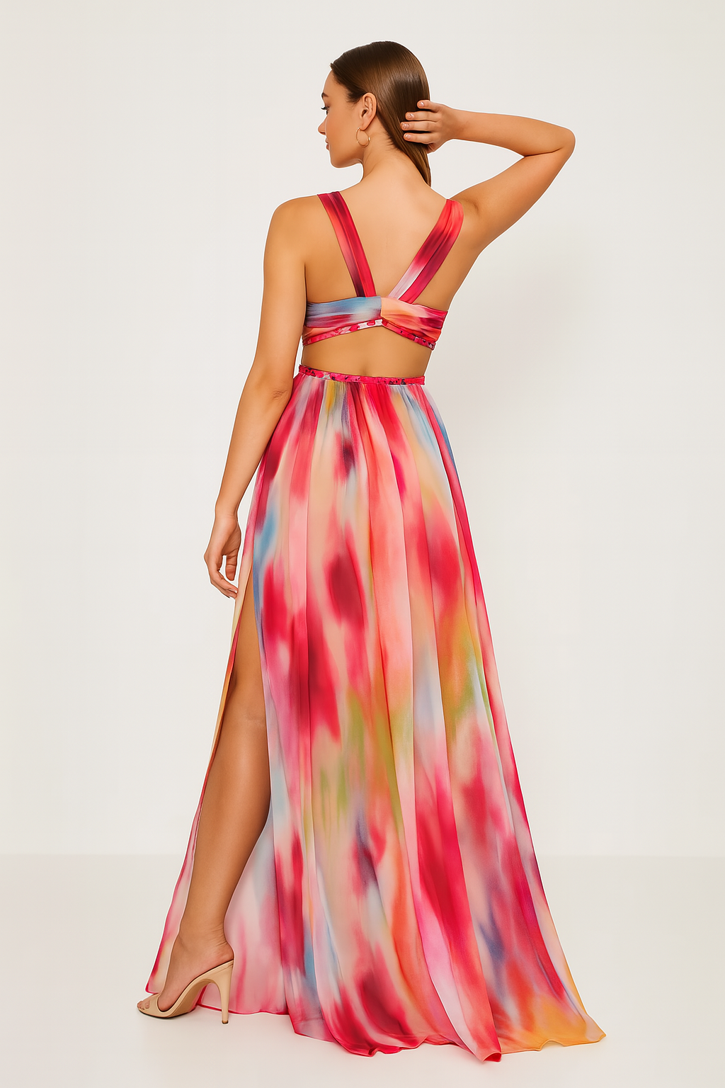 Priya™ | Painted Maxi Dress