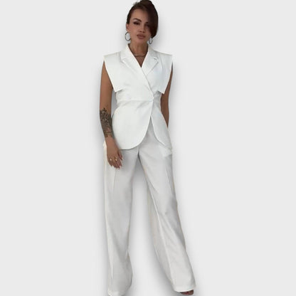 Olanda – Set with Oversized Blazer and Wide Pants