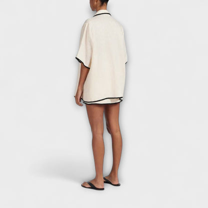 Luan – A Cozy Set with Black Stripes