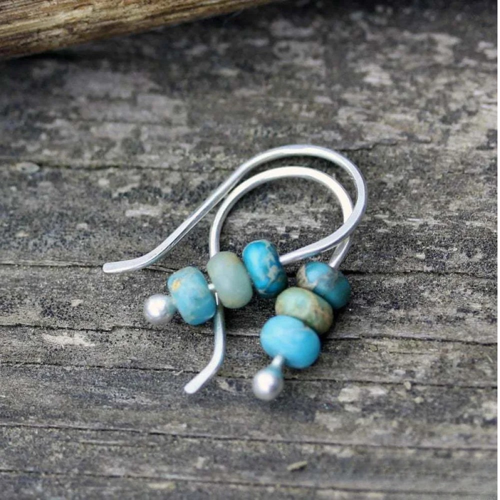 Luxury Turquoise Pearl Earrings