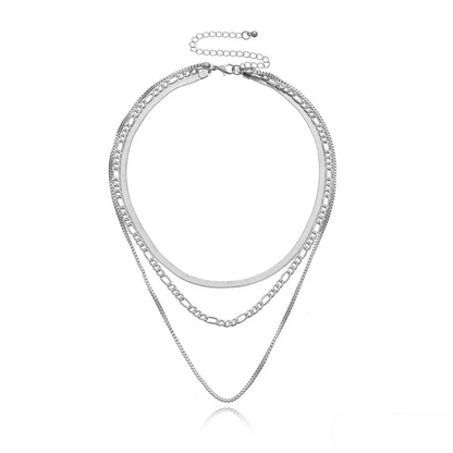 Vintage Layered Pendant - 3 Luxurious Pieces