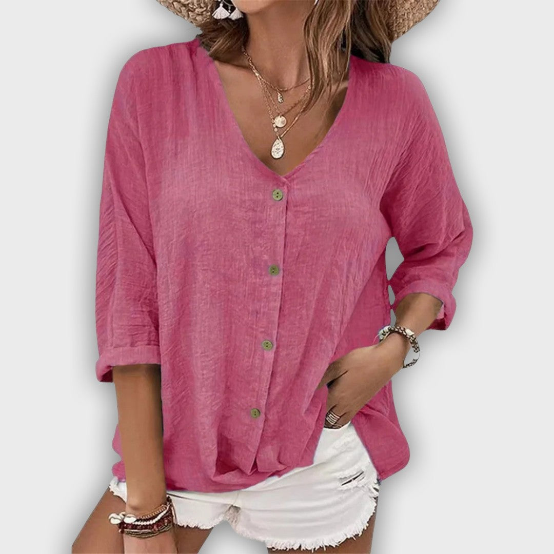 Elegant and Comfortable Daily Veronica Shirt for Women