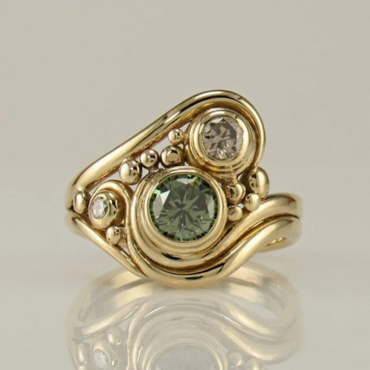 Luxury Antique Ring with Unique Design