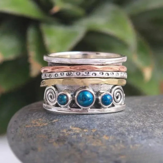 Bohemian Safari Meditation Ring – Luxurious and High-Quality Jewelry