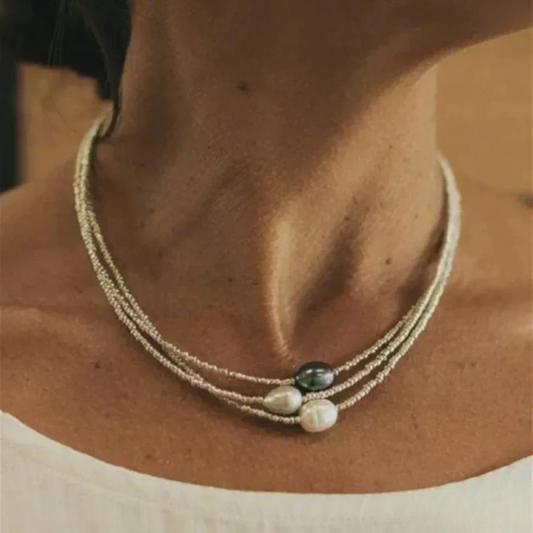 Luxury Pearl Necklace - Laura Jewelry
