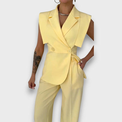 Olanda – Set with Oversized Blazer and Wide Pants