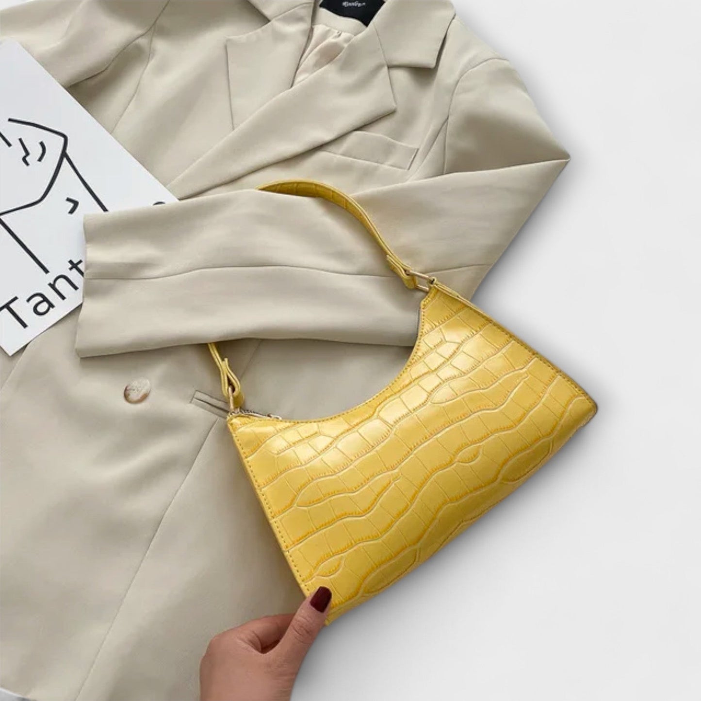 Shiny Leather HLaura Bag - Perfect Style and Functionality