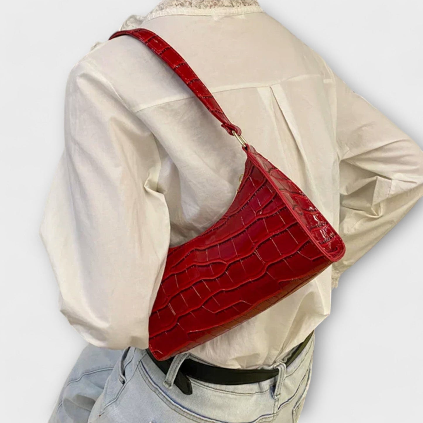 Shiny Leather HLaura Bag - Perfect Style and Functionality
